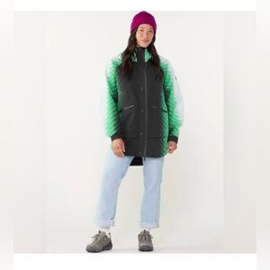 NWT Free People Singin’ In the Rain Packable Rain Jacket Large